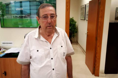 El exminero Antonio López Jorge es el presidente de la nueva asociación que trabaja ahora en un estudio del gas radón. DL