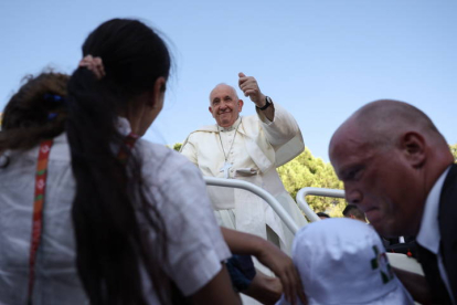 Tercera jornada del Papa en Portugal. EFE