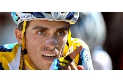 Contador, en la imagen en una carrera del 13 de junio, nuevo campeón de España en contrarreloj
