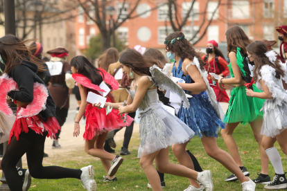 Carnaval juvenil en Ponferrada. L. DE LA MATA