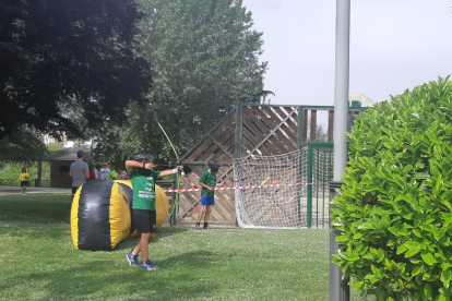 Tiro con arco en una edición anterior de Municipalia. DL