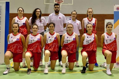 Equipo del Baloncesto León Femenino de la categoría Sénior Provincial.