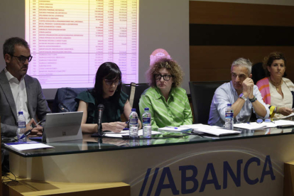 El Ademar cobrará parte de la deuda que tiene con ellos la Diputación entre este mes y enero. F. OTERO
