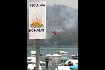 Otro de las poblaciones que resultó más afectada fue la de Buendía (Cuenca) en la que el fuego arrasó en tan sólo un fin de semana más de 2000 hectáreas. El incendio llegó a extenderse hasta Guadalajara.