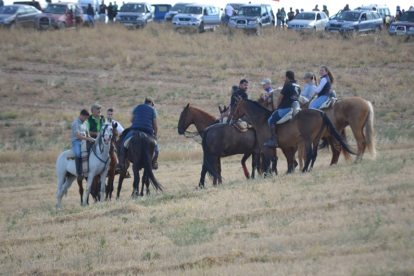 Encierro taurino de campo en Villaornate. REDACCIÓN.