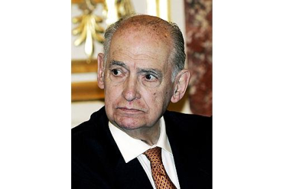 Imagen del 2007 del primer presidente del Senado de la democracia, Antonio Fontán Pérez.