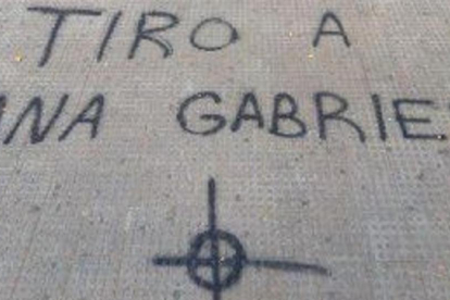 Pintada con amenazas de muerte contra Anna Gabriel en la Universidad de Valencia