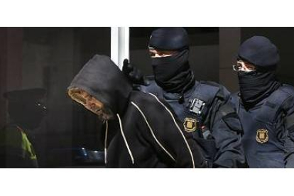 El presunto jefe de la célula yihadista, detenido este miércoles en Sabadell.