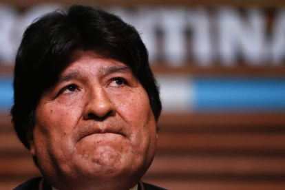 El ex presidente boliviano está investigado por el caso Audio. JUAN IGNACIO RONCORONI