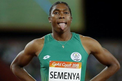 La velocista Caster Semenya, en los Juegos de la Commonwealth 2018