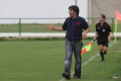 Miguel Ángel Miñambres, entrenador del Atlético Astorga