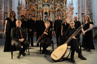 Los integrantes de uno de los conjuntos de música histórica más destacados del país, La Grande Chapelle. DL