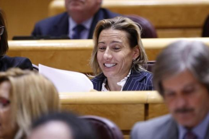 Marta Domínguez, en el senado.