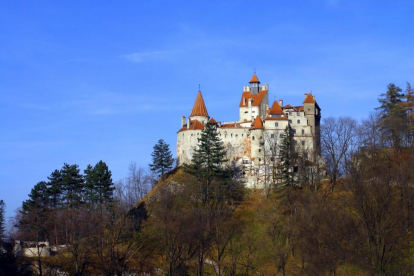 El castillo de Bran, situado en el centro de Rumanía, en una imagen de archivo.