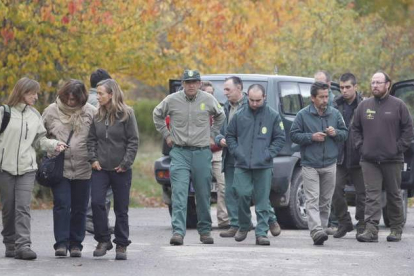 Miembros del operativo se retiran de Portilla tras enviar el cadáver de ‘Jimena’ a León.