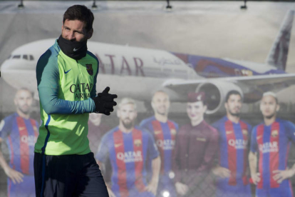 Leo Messi volvió a centrar la polémica por las declaraciones de un directivo del club. QUIQUE GARCÍA