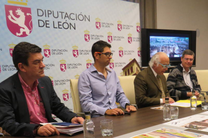 Un momento de la presentación de la iniciativa, ayer. DL