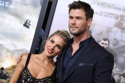 Chris Hemsworth está casado desde 2010 con la actriz española Elsa Pataky. DL
