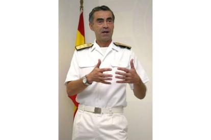 El almirante de la Armada Fernando García Sánchez a quien el Gobierno ha nombrado nuevo Jefe del Estado Mayor de la Defensa (Jemad), en sustitución al general del Aire, José Julio Rodríguez Fernández.