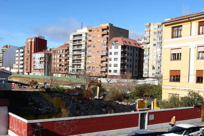 Proceso de demolición de la vivienda, en diciembre de 2011. NORBERTO
