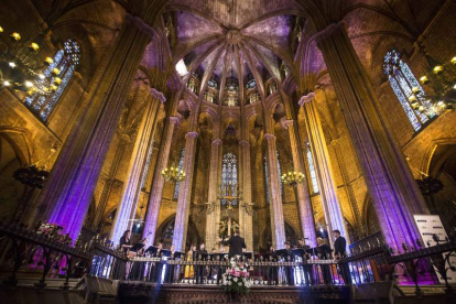 La Grande Chapelle, durante una actuación en Barcelona. DL