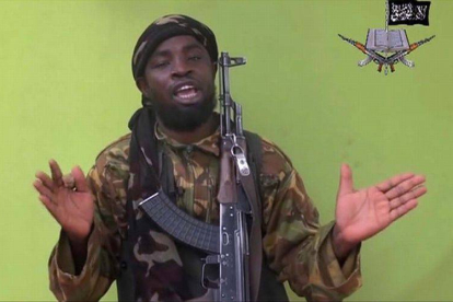 El líder de Boko Haram, Abubakr Shekau, en una imagen del pasado abril.