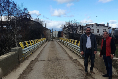 La Diputación destinará 500.000 euros a la construcción del nuevo puente. DL