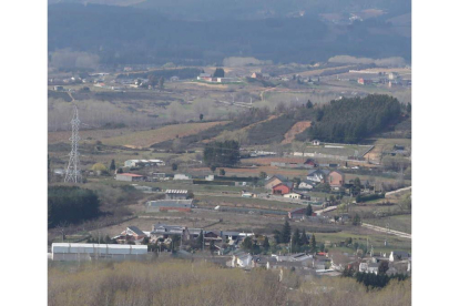 Vista general de la localidad de San Andrés de Montejos