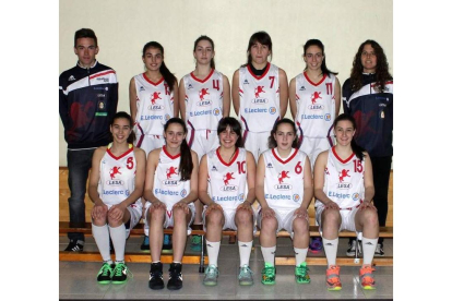 El equipo del Agustinos cadete que participará en el Campeonato de España de baloncesto