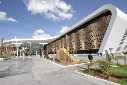 Detalle del proyecto del aeropuerto de Marrakech. DL