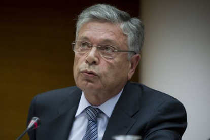 El expresidente de la CAM Modesto Crespo en mayo de 2012