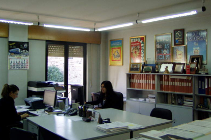 Oficinas de la Cámara de Comercio de Astorga. DL