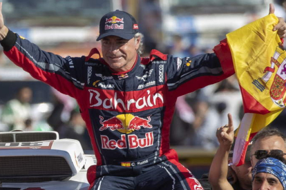 El piloto español Carlos Sainz ya se ha proclamado campeón del Dakar en tres ocasiones. ANDRE PAIN