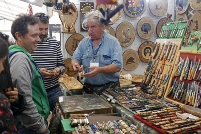 Jornadas de cetrería en La Virgen del Camino. FERNANDO OTERO PERANDONES