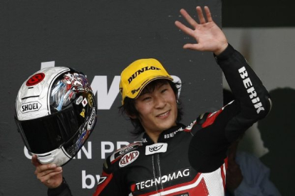 Chiba, Japón, 10 de diciembre de 1990 – Riccione, Italia, 5 de septiembre de 2010. Piloto japonés de motociclismo.