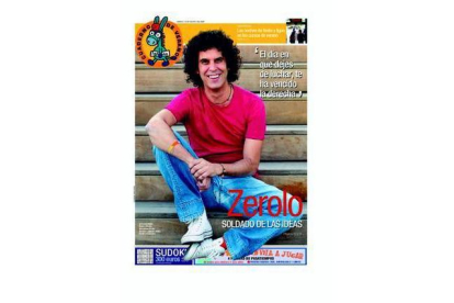 Zerolo, en el suplemento estival de EL PERIÓDICO 'Cuaderno de Verano'.