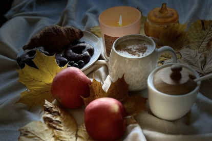 Imagen de un desayuno de otoño. PIXABAY