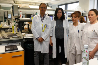 José Salas, Ana Cuesta, Paz Castro y Nuria González. FERNANDO OTERO