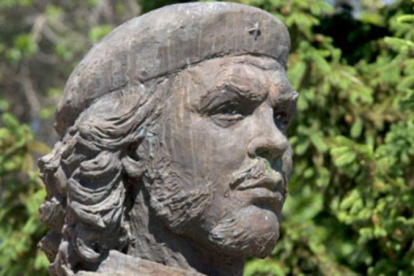 Estatua del Che Guevara en Leganés.