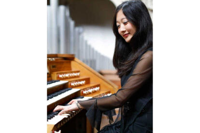 La organista Sarah Kim