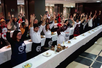 Imagen del 'casting' de 'Masterchef 5' celebrado en Madrid el 28 de diciembre del 2016.