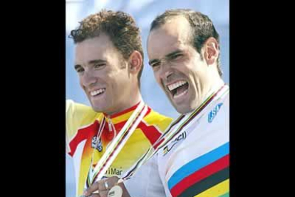 A nivel masculino, el ciclismo fue capaz de superar una crisis de esponsors. Además de plantarle cara a Arsmtrong en el Tour, se distinguió en los Mundiales. Astarloa ganó el oro y Valverde la plata.