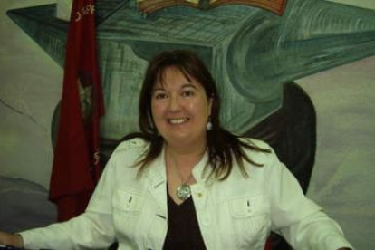 La alcaldesa de Villablino y secretaria general del PSOE de Laciana, Ana Luisa Durán