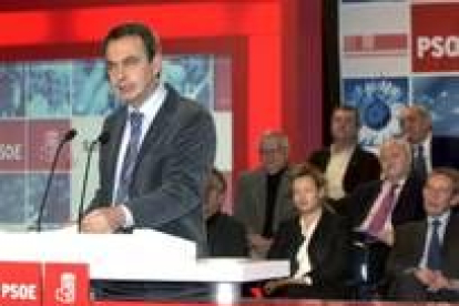 Zapatero durante su intervención ante el comité federal del partido el pasado día 22