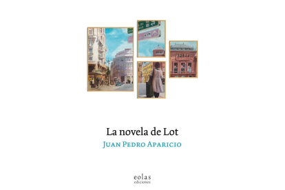El escritor Juan Pedro Aparicio en una terraza de la capital