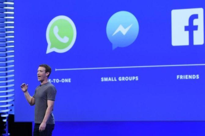 Mark Zuckerberg, fundador de Facebook, en una conferencia celebrada en San Francisco (EEUU) el pasado mes de abril.