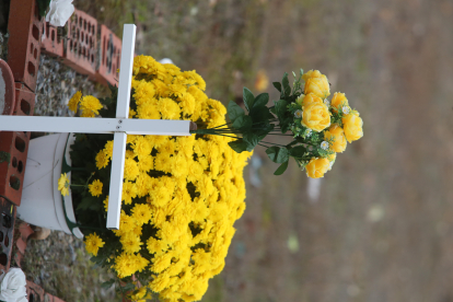 Día de Todos los Santos en el cementerio de Ponferrada. L. DE LA MATA