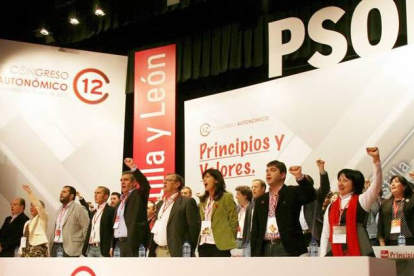Comisión Ejecutiva Autonómica en el XII Congreso Autonómico del PSOE de Castilla y León