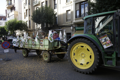 Manifestación de agricultores de UCCL. FERNANDO OTERO