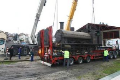 La MSP se llevó ayer tres locomotoras de su propiedad estacionadas en el Museo del Ferrocarril de Po